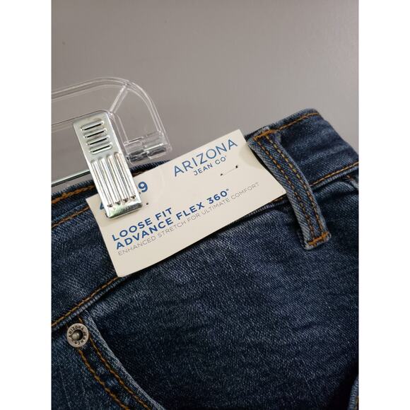 NEW - Size 46x29 Big‎ & Tall Loose Fit Flex Fit Men's Jeans Arizona Jean Co - Picture 3 of 5
